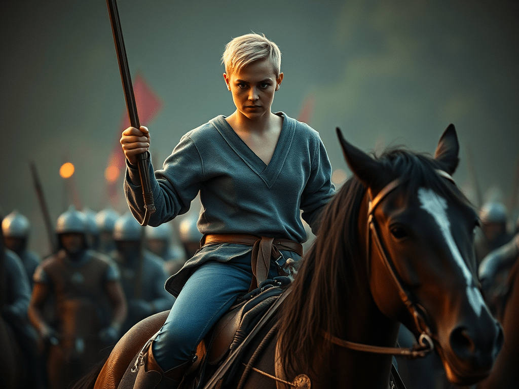 La santa Incastrata dalle brache da&nbsp;uomo